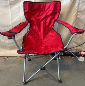 Mac Sports Red Lawn Chair H 2&rsquo; 10.5&rdquo; W 2&rsquo; 7&rdquo; L 1&rsquo; 8&rdquo;