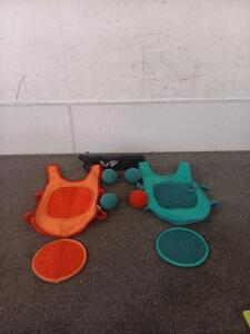 LUSTIGT Tag Game For Kids Comes With 4 Balls and 2 vests