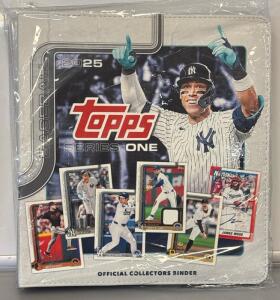 2025 TOPPS Series One Official Collectors Binder