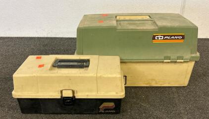 (2) Tackle Boxes With Various Baits