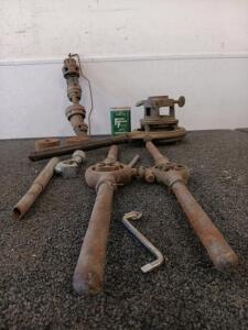 Toledo Pipe Threading Machine, Antique Die Stock