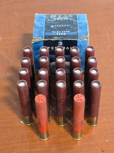 (1) Box of [22] Federal High Brass .410 Gauge Lead Shotshells