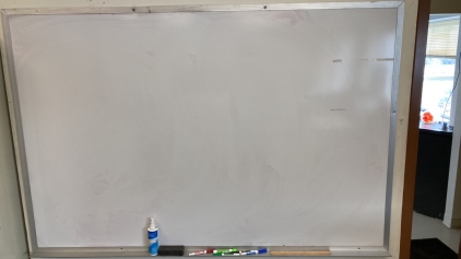 Whiteboard with Accessories