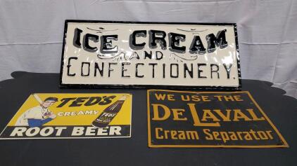 Vintage Metal Signs