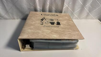 Big Binder Filled W/ Basketball Cards Full Of Big Names Like Shaq, Charles Barkley , Karl Malon , Michael Jordan ,Magic Johnson & Much More