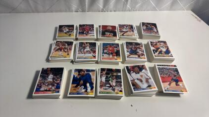 Bag Filled w/100&rsquo;s Of 1992 UpperDeck Basketball Cards