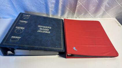 (2) Binders W/ NASCAR Trading Cards : Dale Earnhardt, Robby Gordon , Dick Trickle , Greg Biffle , Terry Labonte , Kenny Bernstein , Jeremy Mayfield , Michael Waltrip , Darrell Waltrip & many many more !!!