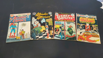 (4) Vintage Comic Books 1973-1974