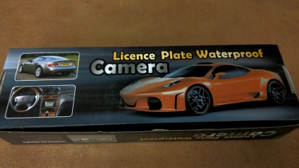 New License Plate Waterproof Camera