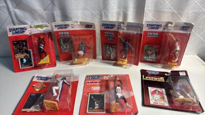 (7) Starting LineUp Action Figures