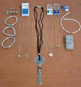 Assorted Jewelry: Bracelets, Rings & Necklaces