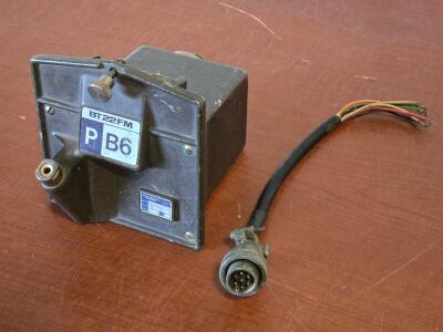 Vintage Military BT22FM Aircraft Control Unit