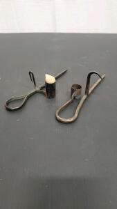 (2) Vintage Miner's Candlestick (Sticking Tommy)