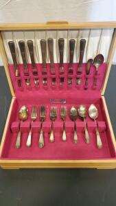 Silver-Plated Flatware By Wm. A. Rogers Sectional