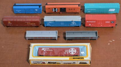 Assorted Model Train Cars