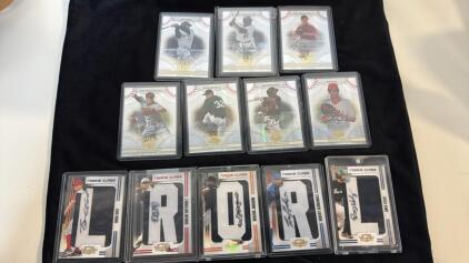 Assorted 2008 Rookie Autographed Baseball Cards