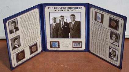 The Kennedy Brothers - A Lasting Legacy (Coin & Stamp Collection Album)