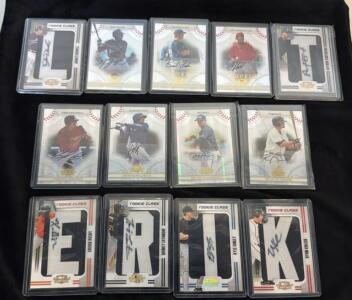 Assorted 2008 Rookie Autographed Baseball Cards