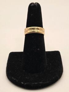 14k Gold Wedding Band