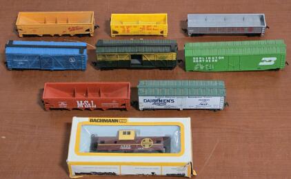 Assorted Model Train Cars