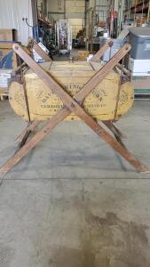 Gorgeous Davis Swing Churn, An Antique Butter Churn 49 3/8"x39"x21"