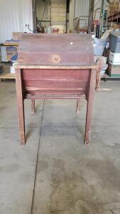 Gorgeous Antique Wooden Dish Drainer 28"x42.75"x32"