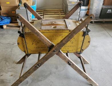 Gorgeous Davis Swing Churn, An Antique Butter Churn 48.5"x39.5"