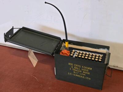 Vintage Converted Military Ammo Can
