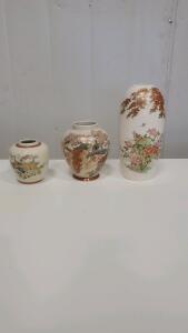(3) Gorgeous Vase