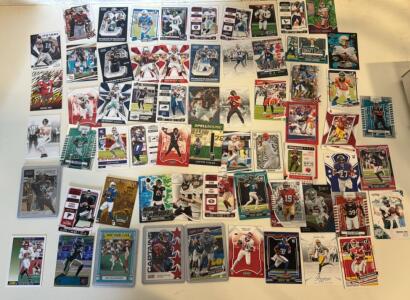 Assorted Football Cards Featuring, Michael Vick , Patrick Mahomes , Payton Manning & Much More