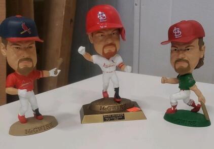 (3) Mark McGwire Bobble Head