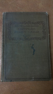 Antique 1898 Shakespeare's Julius Caesar Hardcover Book