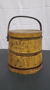 Vintage Wilson & Co. Firkin Bucket