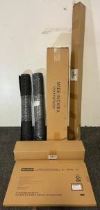 (2) Rubber Entryway Mats (24&rdquo;x35&rdquo;), (2) 16&rdquo; Towel Bars, Grassy Decor, Scotch Laminating Pouches & Trunk Mat & Backrest Mat for 2024-2025 Hyundai Santa Fe