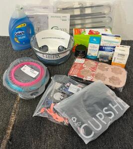 Anchor Hocking 4Qt Bowl, Refrigerator Water Filter, Dawn Dish Soap, Colanders, Pants Hangers, Self Care / Health Items & More