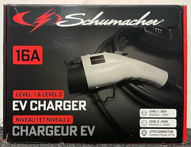 Schumacher 16A Level 1 & 2 EV Charger