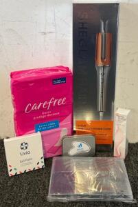 Sheglam It-Curl One-Touch Instant Curler Carefree Pads & Livia Gel Pads, Retinol Eye Cream & More