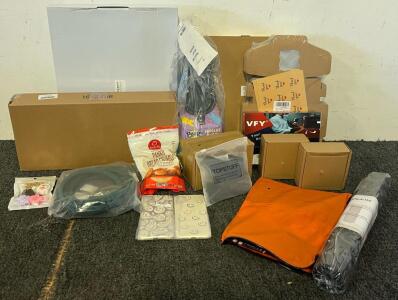 Kitchen Faucet W/ Pulldown Sprayer, Gold Metal Balloon Arch, Bathtub Mat, Water Bottle Straw Lids & More