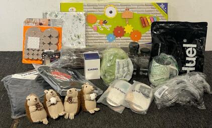 Huel Protein Powder (Black Edition Vanilla), Children&rsquo;s Toys, Checkered Runner Rug (2&rsquo;x5&rsquo;), Mens Sweatpants (L), Home Goods & More