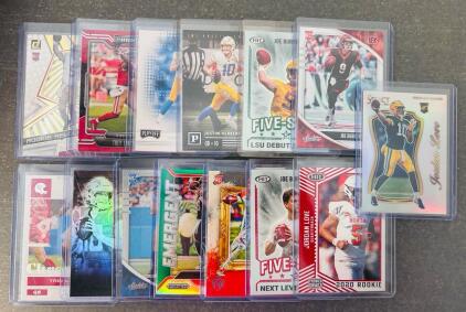 QB Rookie Cards: Jordan Love, Joe Burrow, Justin Herbert, Trey Lance