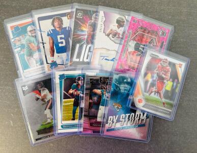 Rookie Cards Including: Trevor Lawrence, Anthony Richardson, Michael Penix, Taulia Tagovailoa and More