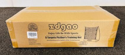 Zdgao 9-Target Pitchers Training Net (4x 3.6 Ft)