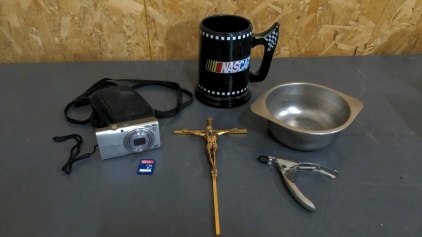 NASCAR Mug - Crucifix - Canon Digital Camera - Pet Supplies