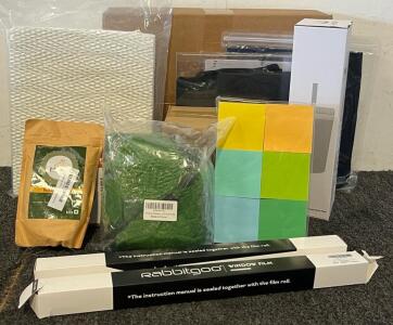 Office Goods Including Floor Standing Tablet Holder, Tinted Rainbow Window Film, Women&rsquo;s XL/2XL Dress Shirts & More