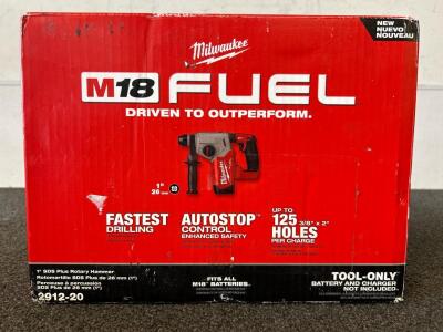 Milwaukee M18 Fuel 1" SDS Rotary Hammer