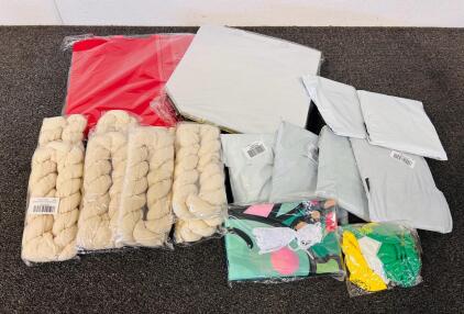 Shiny Gift Bags, Party Supplies, and Ivory Gauze For Home Decorating