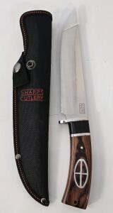Sharps Cutlery Hunting Knife W/ Sheath- New In Box