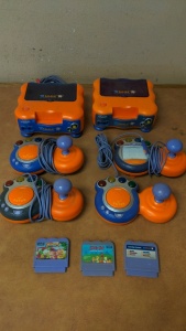 (2) Vtech VSmile Learning Systems w/Games