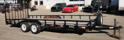 2016 BIG BUBBAS FLAT BED TRAILER