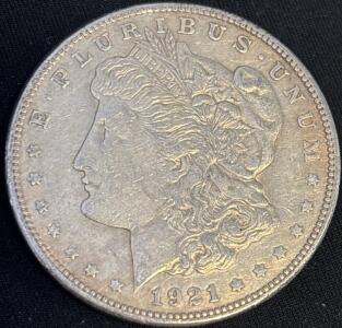 1921-S Morgan Silver Dollar Coin